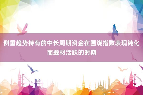 侧重趋势持有的中长周期资金在围绕指数表现钝化而题材活跃的时期